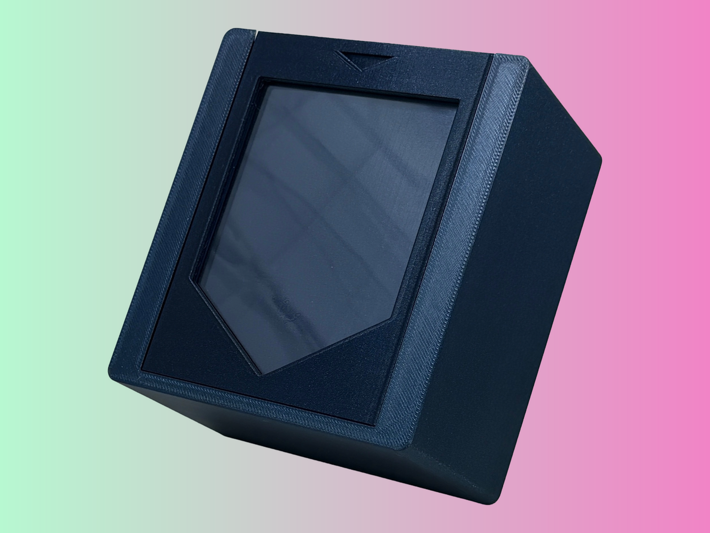 60 Card Showcase Deck Box - Holds Up To 60 Double-Sleeved Cards with Toploader Display